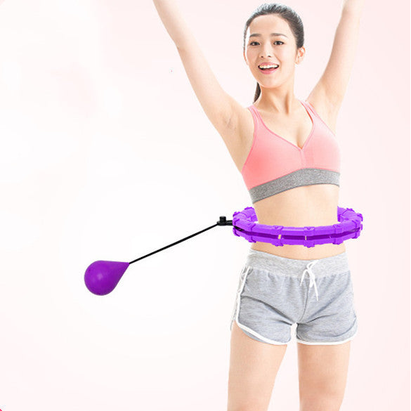 Cerchio fitness regolabile per addominali, vita sottile, esercizi, massaggio staccabile, cerchi fitness, palestra, allenamento a casa, perdita di peso - Ciondolandia
