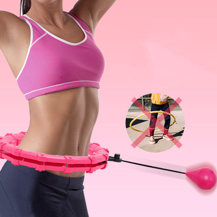 Cerchio fitness regolabile per addominali, vita sottile, esercizi, massaggio staccabile, cerchi fitness, palestra, allenamento a casa, perdita di peso - Ciondolandia